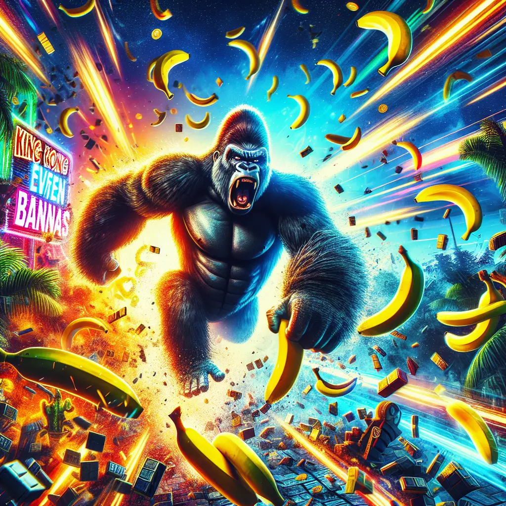 King Kong Cash Even Bigger Bananas 4 jungle slot